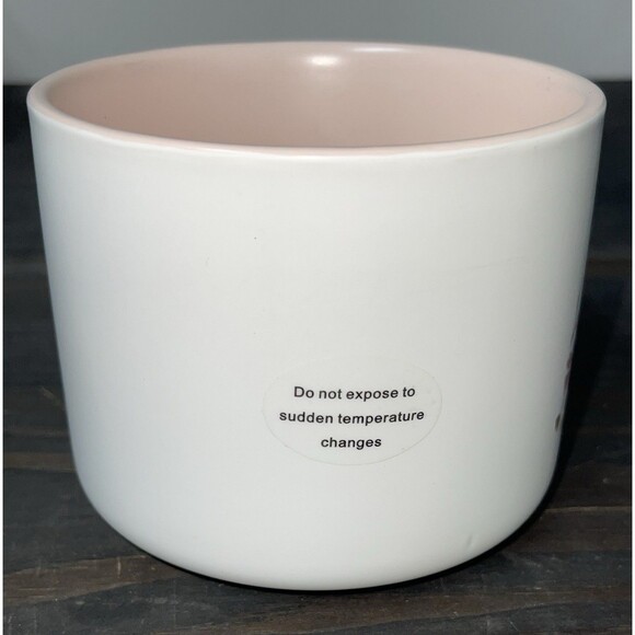 “You’re My Favorite” Mug White Floral Pink Inside Cup 16 OZ Large Oversized - Picture 2 of 6